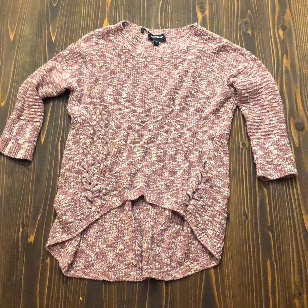 Express High Low Sweater